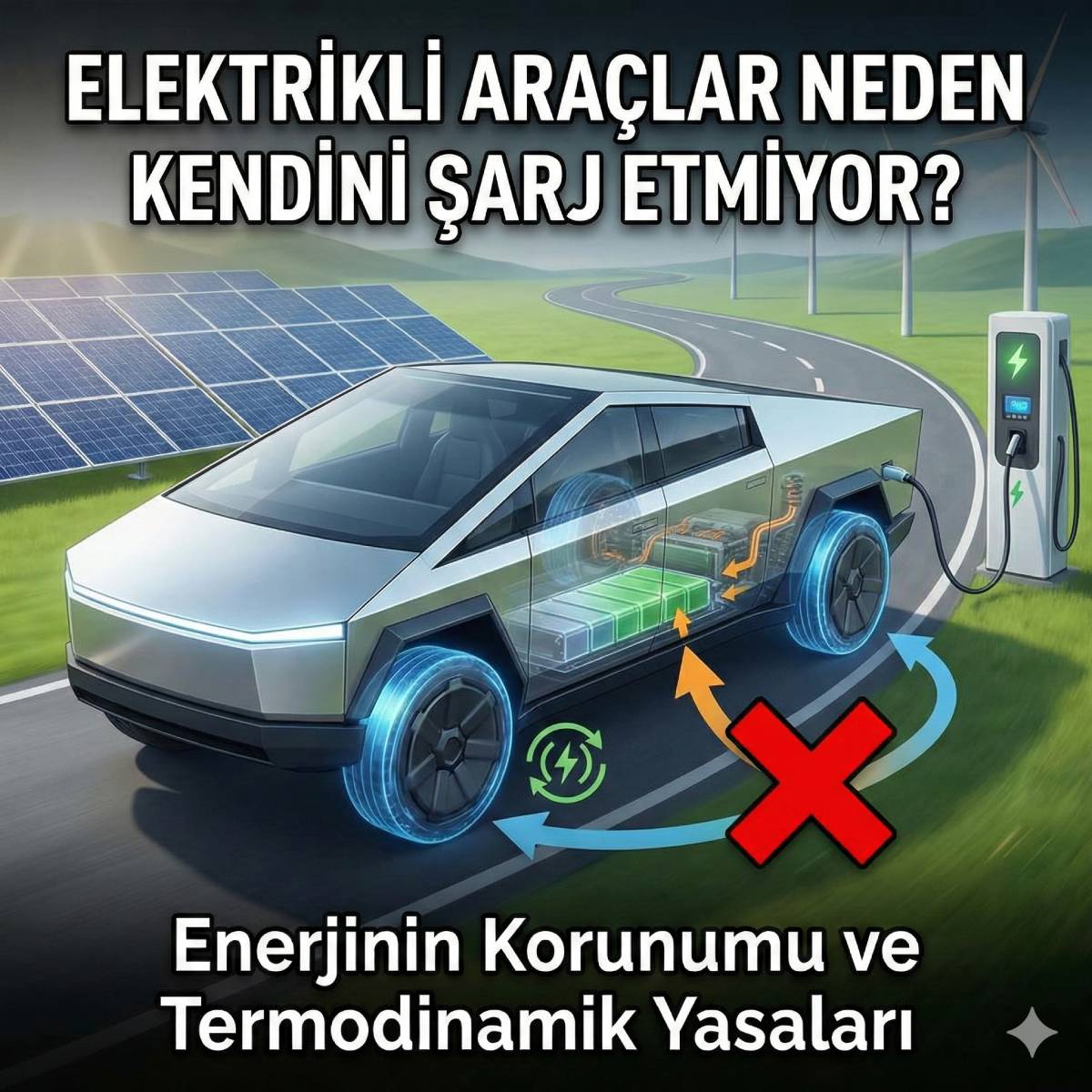 Elektrikli Araçlar Neden Kendini Şarj Etmiyor?